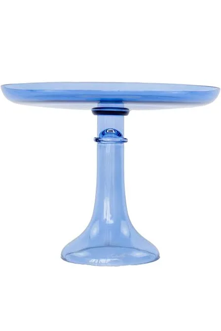 Estelle Cake Stand - Cobalt Blue