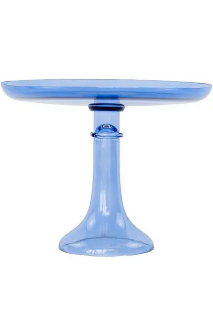 Estelle Cake Stand - Cobalt Blue
