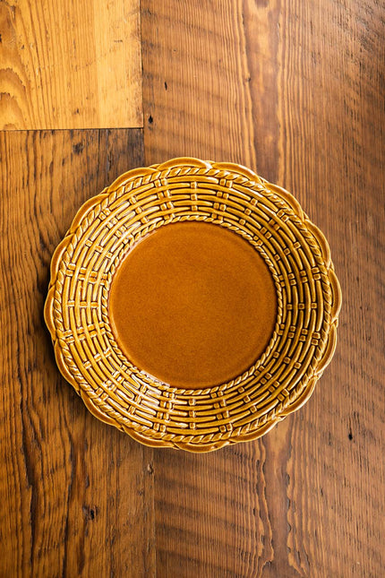 Provvista Basket Jubilee Dinner Plate - Honey