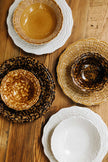 Provvista Basket Jubilee Dinner Plate - Honey
