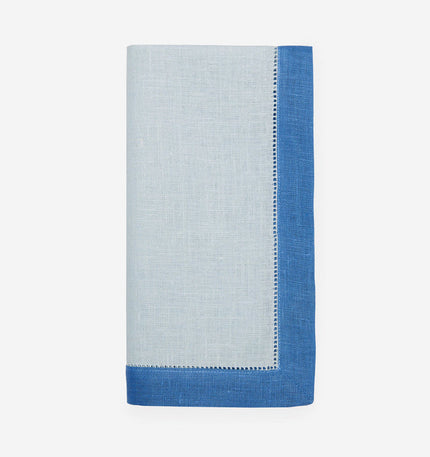 Sferra Roma Colorblock Napkins- Sky/Ocean- Set of 4