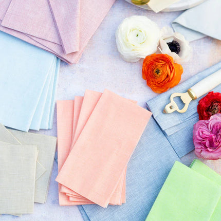 Vietri Easy Light Blue Paper Guest Towel