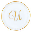 Herend Decorative Coaster - Monogram