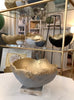 Bella Beton Concrete Bowl - Small Gray/Gold