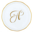 Herend Decorative Coaster - Monogram