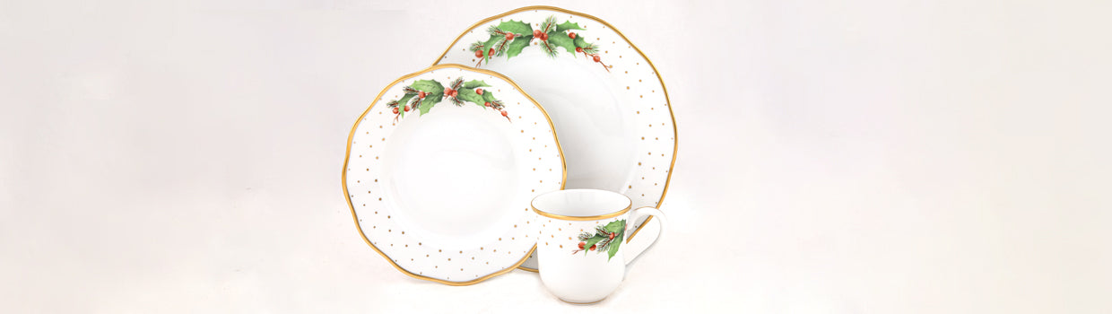 Herend Winter Shimmer Dessert Plate