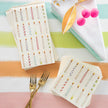 Hester & Cook Birthday Candles Paper Cocktail Napkins