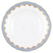 Herend Fishscale Dessert Plate - Light Blue