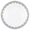 Herend Fishscale Dessert Plate - Light Blue