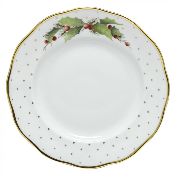 Herend Winter Shimmer Dessert Plate
