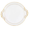 Herend Golden Edge Tray with Handles