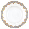 Herend Fishscale Rim Soup Plate - Gray