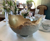 Bella Beton Concrete Bowl - X-Large Mint/Gold