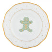 Herend Christmas Dessert Plate - Gingerbread