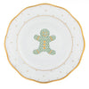 Herend Christmas Dessert Plate - Gingerbread