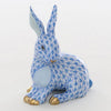 Herend Decorative Snowshoe Hare - Blue
