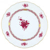 Herend Chinese Bouquet Dinner Plate - Raspberry