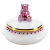 Herend Decorative First Curl Box - Raspberry