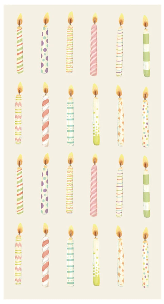 Hester & Cook Birthday Candles Paper Guest Napkins