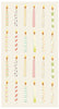Hester & Cook Birthday Candles Paper Guest Napkins