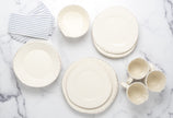 Vietri Lastra Linen European Dinner Plate