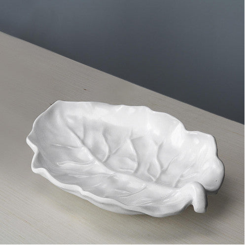 Beatriz Ball Vida Lettuce Leaf Medium Platter- Melamine