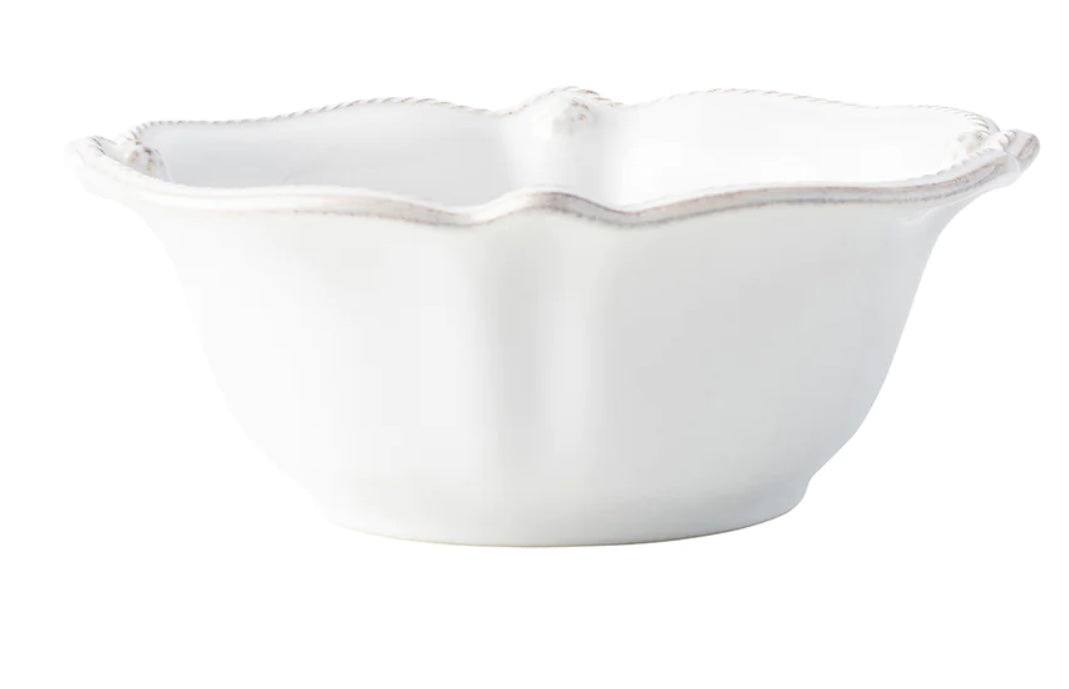 Juliska Berry & Thread Flared Cereal/Ice Cream Bowl- Whitewash