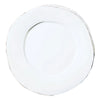 Vietri Lastra White European Dinner Plate
