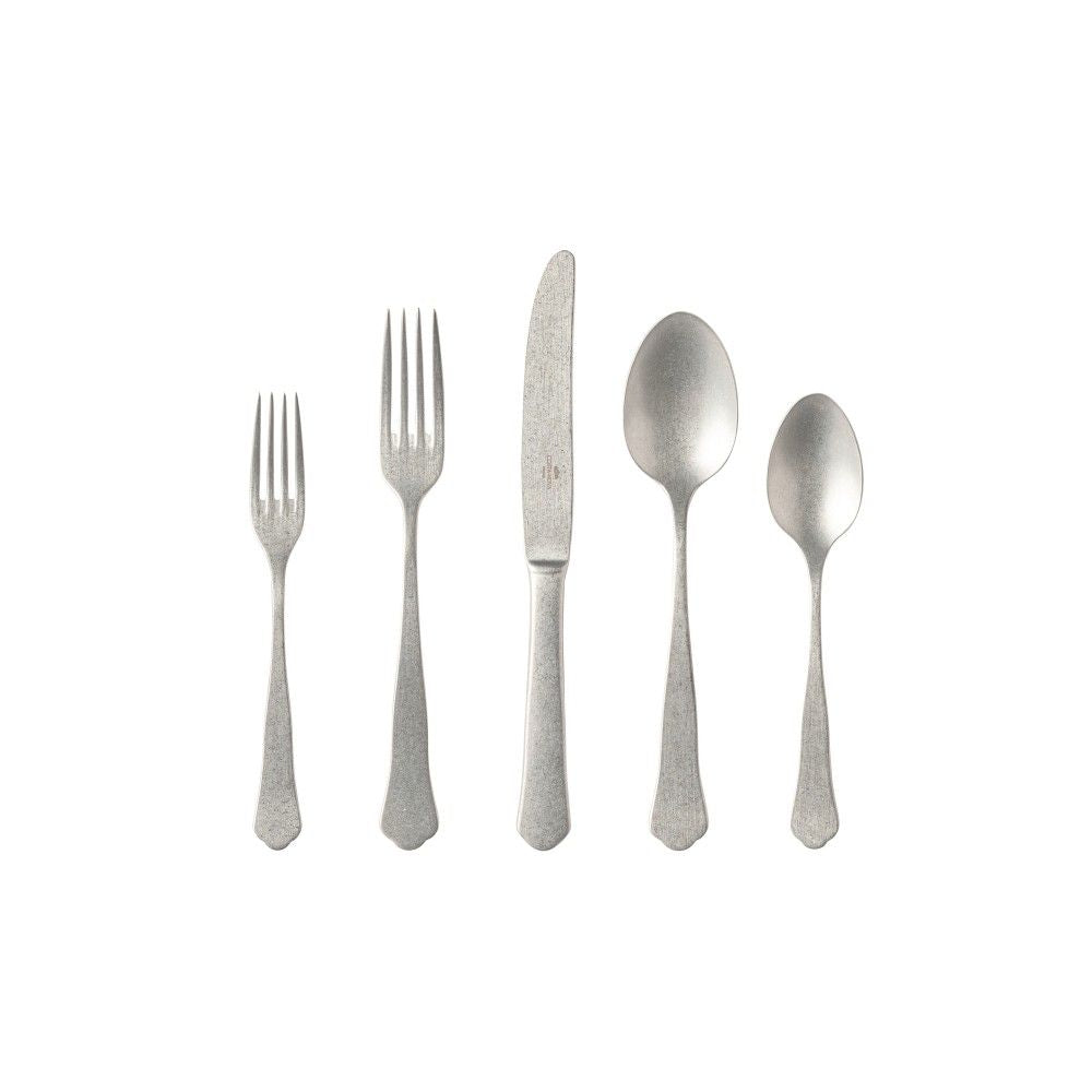 Costa Nova Prado Flatware Set - Vintage Brushed