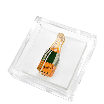 Tara Wilson Cocktail Napkin Holder - Bubbly