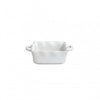 Casafina Ruffled Square Baker - White