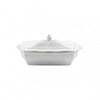 Casafina Impressions Covered Casserole Baker - White