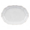 Casafina Impressions Oval Platter - White