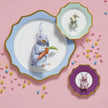 Anna's Palette Aqua Green Salad/Dessert Plate by Anna Weatherley