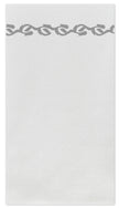 Vietri Light Gray Florentine Paper Guest Towel